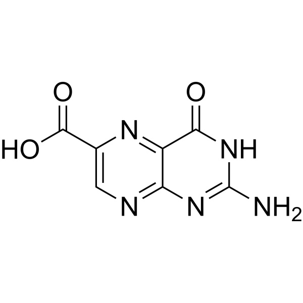 Pterin-6-carboxylic acid (2-amino-1,4-dihydro-4-oxopterin-6-carboxylic acid) 948-60-7